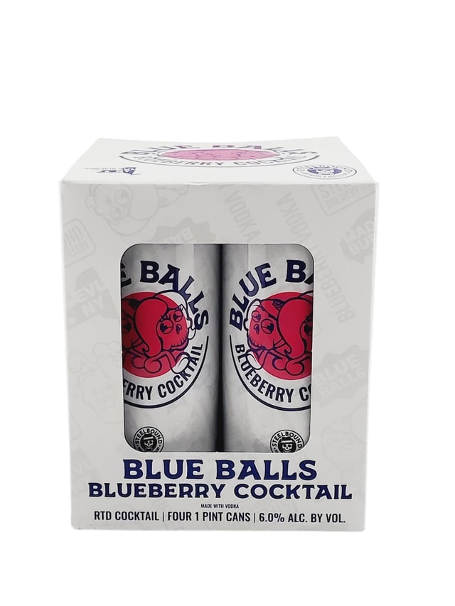 Blue berry box front